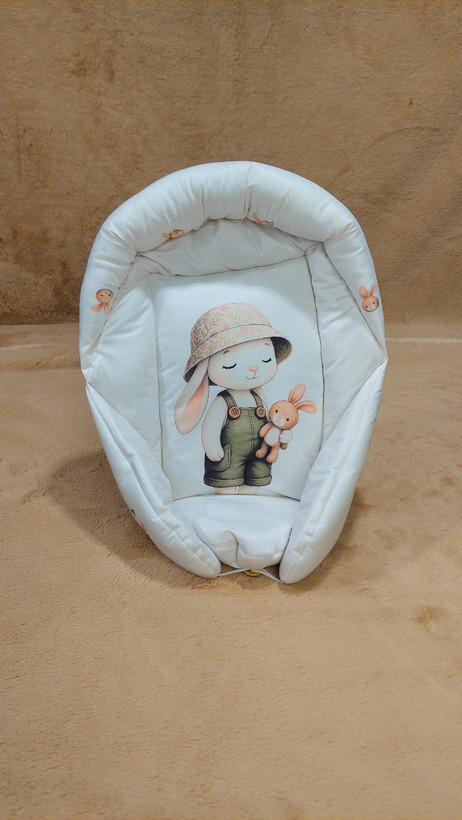 ست 7تیکه گارددار نانانست خرگوش استخوانی nana nest